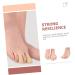 2 Pairs Hand Toe Protector - Soft Silicone & Fabric Toe Sleeves for Hammer Toes | Anti-Wear Open & Closed Toe Caps - Buy Online on GoSupps.com