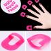 26-Piece Nail Polish Stencils & Templates Kit - Reusable Nail Edge Skin Barrier for Nail Art - 10 Sizes for Perfect Fingernails - Buy Online on GoSupps.com