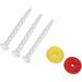 Adjustable Driver-T Pieces 9-Pack | Unbreakable Low-Friction Multi-Colored Plastic | Enhanced Stability & Durability for International Shipping - Buy Online on GoSupps.com