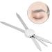 Eyebrow Stencil Ruler 3 Point Positioning Eyebrow Makeup Ruler Stainless Steel Eyebrow Makeup Calipers Stainless Steel Compass Design Microblading Measuring Tool - Buy Online on GoSupps.com