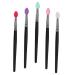 DOITOOL 5pcs Eye Shadow Brush Makeup Brush Flat Eyeshadow Brush Makeup Tools The Face Cosmetic Brush