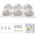 HOMSFOU 2pcs Cake Silicone Mold Easter Baking Rabbit Candy Bunny Chocolate Cupcake Topper Plaster Resin Easter Soap Silicone Ice Cube Trays Rabbit Mold White Mousse Lollipop Silica Gel 3D 29.5x17cmx2pcs Whitex2pcs - Buy Online on GoSupps.com