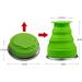 JIELUO 6Pack Collapsible Silicone Travel Water Cup Set with Lid - Reusable & Expandable Drinking Mug for Camping, Hiking, Travel - Buy Online on GoSupps.com