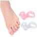 Hemoton 4 Pairs Double Hole Toe Splitter Thumb Splints - Nail Art Tools for Big Toe Hammertoe, Straightener, Separator, Spacers, Bunion Correctors - Aldult Orthotics Protector - Buy Online on GoSupps.com