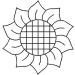 Sunflower Quilting Stencil - Floral Design Template for Quilting Projects - Buy Online on GoSupps.com