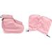 FRCOLOR 2 Pairs Paraffin Wax Hand and Foot Cover Paraffin Bath Mittens and Booties for Therabath Wax Treatment Paraffin Wax Pink - Buy Online on GoSupps.com