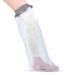 Waterproof Leg Cover for Shower & Bath - Adult - Reusable Waterproof Cast Protector Leg Sleeve Made With a Soft Stretchy Neoprene Seal & High Grade PVC Body Small-Medium 78 cm x 44 cm Grey Adult Size S-M