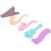 Shop 5pcs Silicone Teething Toys - Educational & Soft Food Safe Baby Kaubeißring - Buy Online on GoSupps.com
