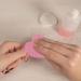 BUGUUYO 400 Sheets janitorial supplies lash stuff manicure supplies nail art gel nail building gel nail supplies eye lashes glue paint stripper gel nails gel eyelash cotton polishing pad - Buy Online on GoSupps.com