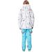 GS SNOWING Women's Ski Jacket & Pants Set - Waterproof Insulated Snowsuit for Winter Sports - Small Blue - Buy Online on GoSupps.com