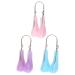 Lot de 3 Pinces Nez en Silicone Color es pour Rehausser le Nez Correcteurs Discrets Adapt s aux Soins du Visage et Beaut Quotidienne