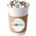 Easter Bunny Cocoa Bomb Sticker Labels - 40 2 Circle Stickers by AmandaCreation - Buy Online on GoSupps.com