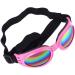LoveAloe Dog Goggles Dogs Sunglasses Waterproof Doggles Adjustable Sunglasses for Small Medium Dogs Pink - Buy Online on GoSupps.com