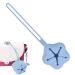 Kaxenig pacifier cover made of silicone |Silicone pacifier box in pentagram shape pacifier holder case pacifier container baby pacifier case with lanyard for diaper bag pacifier box blue