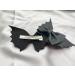 Halloween Hair Bows Clip Barrette | Goth Hair Accessories for Women and Girls | Black Bat Hair Bow for Costume Cosplay - Buy Online on GoSupps.com