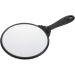 Minkissy Vintage Hand Mirror - Handheld Makeup & Hairdresser Mirror with Handle in Black Round Design for Travel, Home & Salon Vanity - Buy Online on GoSupps.com