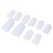 ULTNICE Toe Cap Silicone Toe Protector Gel Toe Sleeves Bunion Cover for Corn Blister Pain Relief 5 Pairs