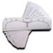 CHOOSE-IT Brow Stamp Tool Stencils 5 Shapes Disposable Adhesive Eyebrow Template 50Pcs - Buy Online on GoSupps.com