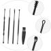 Stainless Steel Earwax Removal Kit - Ear Cleaning Tools Set with Spiral Ear Pick and Ear Curette - Buy Online on GoSupps.com