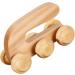 Gleavi Wooden Roller Massage Device - Acupressure Ball & Muscle Roller for Deep Tissue Body Massage - Perfect for Calves & Relaxation - Buy Online on GoSupps.com