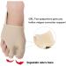 Bunion Relief Corrector Pad - Orthopedic Protector for Hallux Valgus Foot Pain - Toe Separators for Big Joint Tailors - Forefoot Cushion for Ball of Foot - Size Large - Buy Online on GoSupps.com