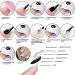 LEDSUUEI Upgrade Rose Gold Chrome Nail Powder Super Mirror Effect Metallic Nail Art Pigment Powder Set Shiny Nail Glitter Chrome Powder with Magic Mirror Effect for Nail Art Design Decoration B-Chrome - Buy Online on GoSupps.com