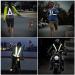 Sawnzc Running Reflective Vest Gear 2Pack - High Visibility Safety VES for Night Outdoor Activities - Fluorescent Green - Buy Online on GoSupps.com