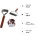 AIDIYA Coat King Rake 14-Blade Rake Pet Undercoat Rake Professional Pet Dematting Comb Grooming Stripping Tool for Dogs and Cats (8.8cm) - Buy Online on GoSupps.com