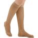 Knee High Compression Stockings Firm 20-30 mmHG Closed Toe - Made in USA Beige XL | Collections Etc - International Shipping Available - Buy Online on GoSupps.com