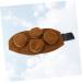 Partykindom MOXA Cover Sandals for Reflex Zone Massage - Hot Healthcare Moxibustion Dishwasher Safe Brown Size 3 - Buy Online on GoSupps.com