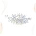 FRCOLOR Hair Accessories Headwear for Women Retro Rhinestone Bridal Headpiece Wedding Hair Clip Silver Headpiece Womens Hair Clips Decorative Hair Combs Bridal Hair Clip Decorations Veil - Buy Online on GoSupps.com