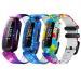 3 Pack Floral Ace 3 Bands Compatible with Fitbit Ace 3 Straps for Kids Girls Boys- Colorful Skin-Friendly Waterproof Ace 3 Bands for Girls Watch Band Wrist Strap Bracelet Accessories For Kid Children 3 Pcs-Pattern A
