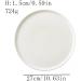 Serving Plates Frosted Dining Plate Round Home Kitchen Restaurant Cafe Dining Plate Dessert Plate Dining Plate Steak Plate Ceramic Simple Flat Plate for Appetizer Dinner and Desserts (Color : 005 Medium 005 - Buy Online on GoSupps.com
