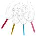 PartyKindom 12 Pcs Tool Massager Wire Head Scratcher - Ultimate Office Relaxation & Stress Relief - Buy Online on GoSupps.com