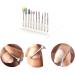 Nail Bits Nail Drill Heads Grinding Set Rotate Milling Cutter Manicure Pedicure Portable Tools for Exfoliating Grinding Polishing Nail Removing(c) - Buy Online on GoSupps.com
