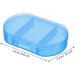 Healvian Pill Box - 7pcs Small Pill Organizer with 3 Compartments | Travel Medicine Holder & Weekly Pill Carrier for Daily Use - Buy Online on GoSupps.com