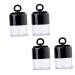 BIUDECO 4pcs Age Women for Creative Makeup Containers Powder Loose Empty Separate Portable Holders Reusable