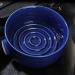 Katigan Ceramic Men's Shaving Mug Bowl - Dark Blue Wide Mouth Cup for Brush & Soap | International Shipping - Buy Online on GoSupps.com