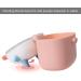 Bebamour Baby Milk Powder Dispenser Pot - 230G Formula Dispenser for Baby Snacks - 450ML Light Pink Cow Design - Buy Online on GoSupps.com