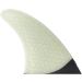 UPSURF Single Tab Fins Longboard Surfboard Fin 9" Fiberglass Honeycomb Carbon Professional White 9 inch - Buy Online on GoSupps.com