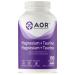 AOR - Magnesium + Taurine Capsules 180 Capsules - Taurine and Magnesium Citrate Supplement - Support Cardiovascular Supplement Bone Health Teeth Health Muscle Function and Healthy Blood Pressure