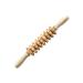 Returned 9-wheel wooden belly Multifunctional fitness roller stick muscle relaxing tool body anti cellulite waist massage back extensor 1PC