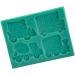 BESTonZON 3 Pcs Fudge Molds DIY Soap Mold Cake Fondant Silicone Molds for Candy Silicone Moulds Silicone Baking Mold Silicone Candy Molds Gum Cake Stencil Cookie Mold DIY Mould Car Chocolate 10.7*8.6 CMx3pcs Greenx3pcs - Buy Online on GoSupps.com
