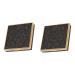 Beavorty 2 Pcs Eyeshadow Metal Nail File Small Empty Eye Shadow Pallet Eye Shadow Box Self Made Empty Box 1 count (Pack of 1) Blackx2pcs
