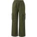 Shop Y2K Women s Parachute Pants & Cargo Jeans - Vintage 90s E-Girl Streetwear | Baggy Track Pants in Lang Green - Buy Online on GoSupps.com