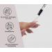 Emmi Nail Silicone Brush Set 5 Pcs for Gel Nails 3D & UV Art | Disinfected & Perfect for Color Gels - Buy Online on GoSupps.com