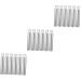 JECOMPRIS 18 Pcs Moxa Pusher Tool Starter Stainless Steel Heater
