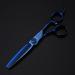 Hair Cutting Scissors 6 Inch Professional Upscale Scissor Blue Damascus Hair Scissors Haircut Thinning Barber Tools Cutting Shears Hairdressing Scissors Set - Buy Online on GoSupps.com