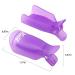 XYGK Nail Polish Remover Clips - 10 Pcs Set for Acrylic & Gel Polish Removal | Purple Art Gel Caps for Toenails & Fingernails - Buy Online on GoSupps.com