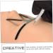 FRCOLOR 2pcs Embroidery Eyebrow Ruler Make up Kit Eyebrow Stencil Guide Measuring Ruler Household Set - Buy Online on GoSupps.com
